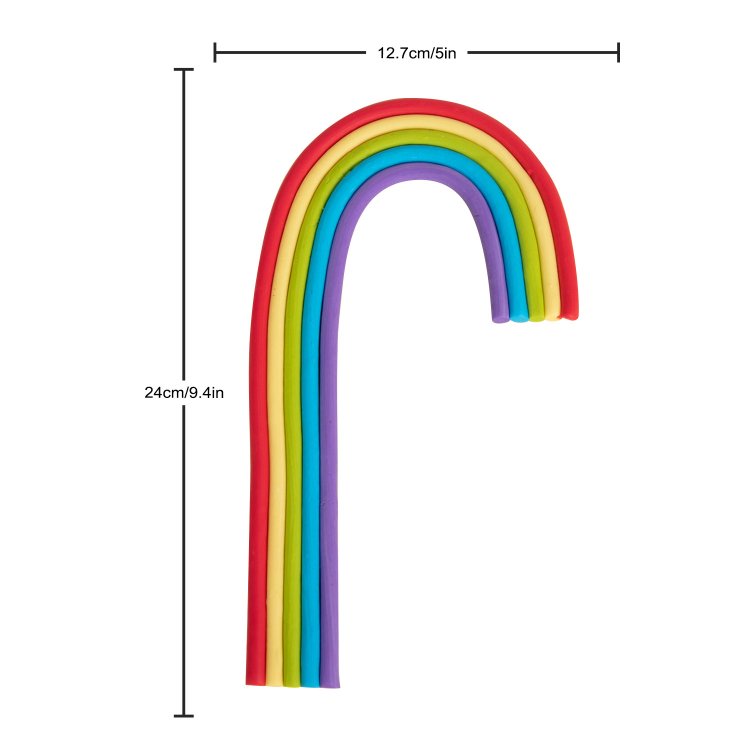 Rainbow Cake Toppers Cake Decorations for Wedding Baby Shower Girls Boys Birthday Party Supplies