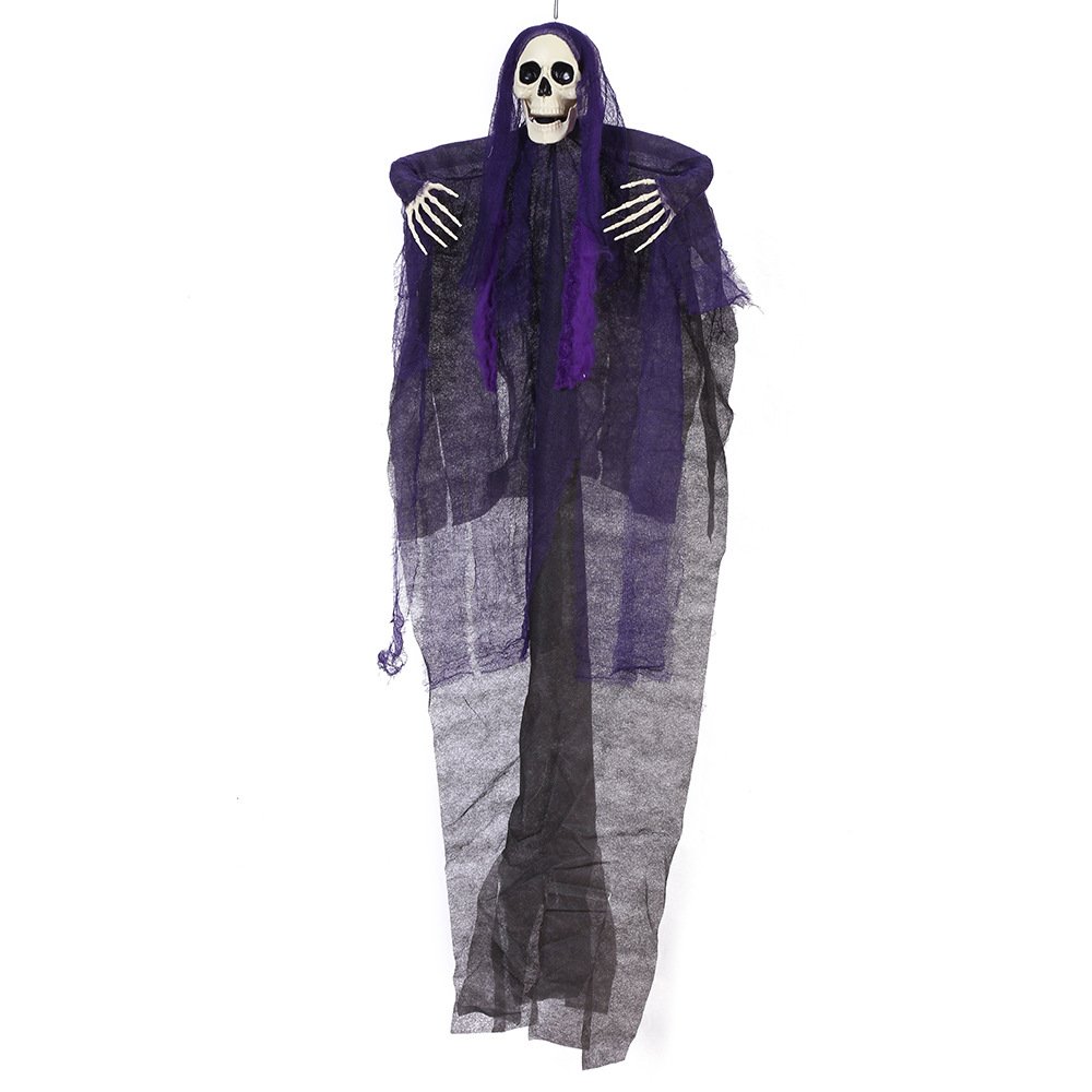 Promotional Big hanging ghost Bloodsuit horror decoration skeleton ghost Halloween animated props