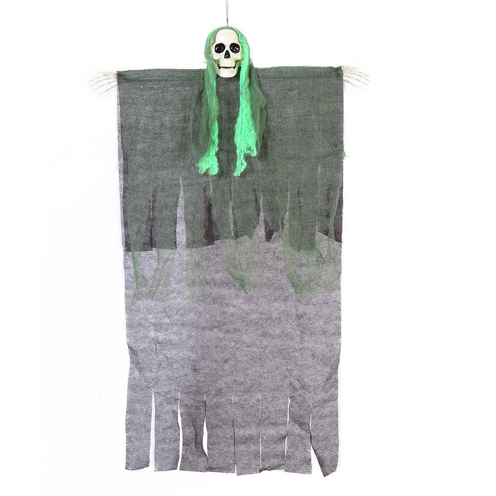 Promotional Big hanging ghost Bloodsuit horror decoration skeleton ghost Halloween animated props