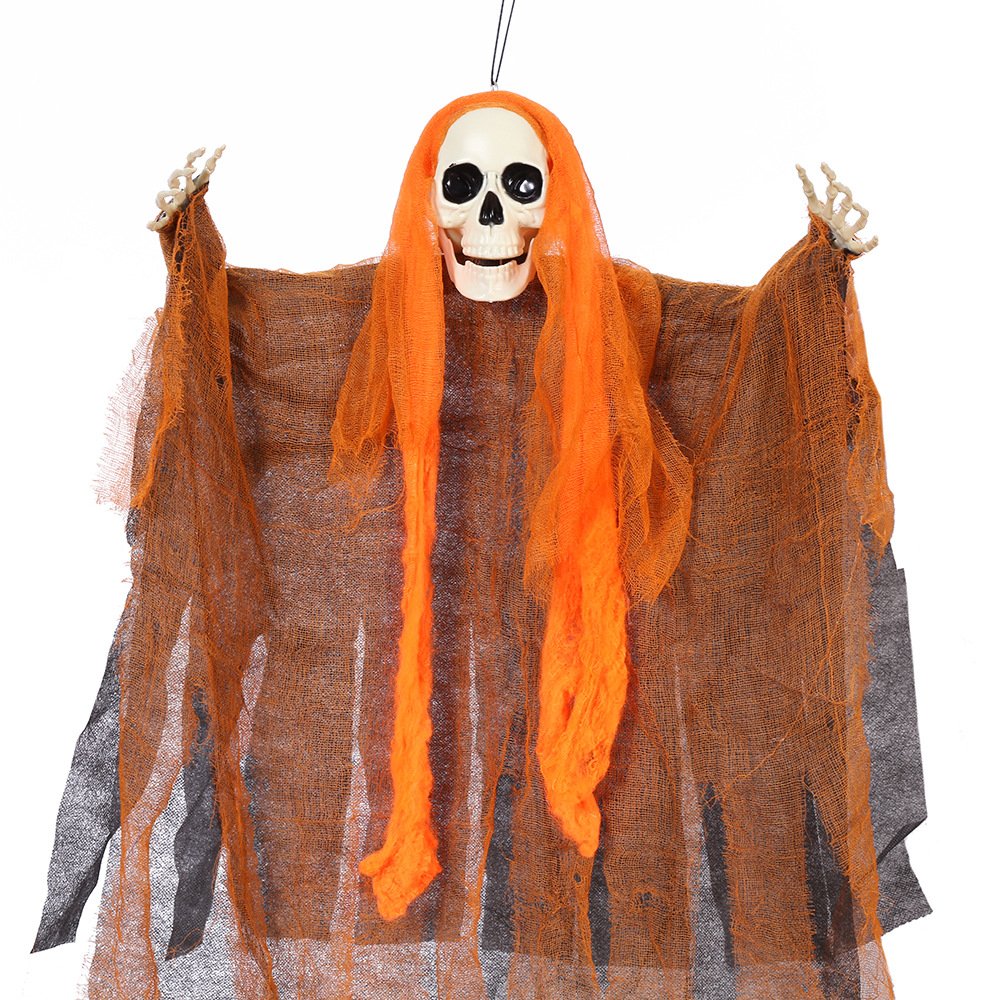 Promotional Big hanging ghost Bloodsuit horror decoration skeleton ghost Halloween animated props