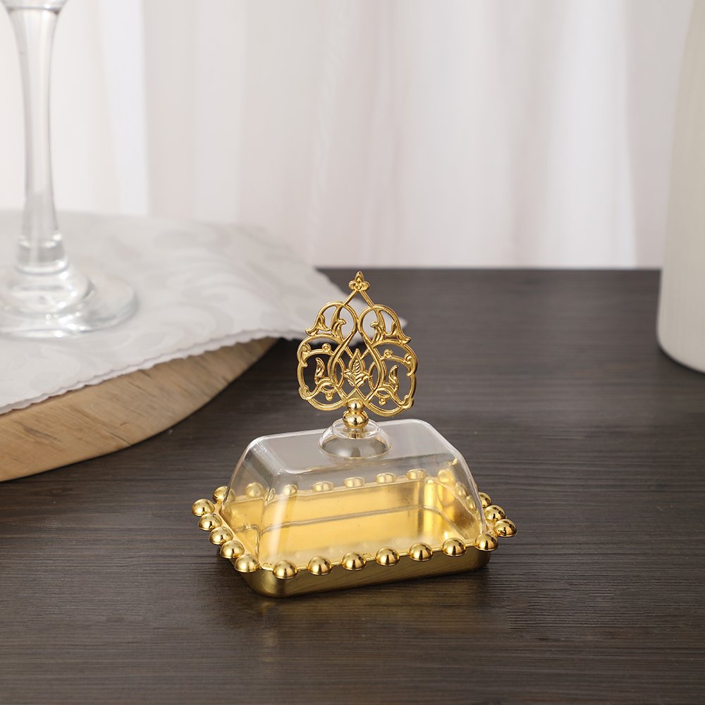 Party Supplies Christmas Gift Mini Dessert Cake Box Gold Wedding Birthday Candy Box