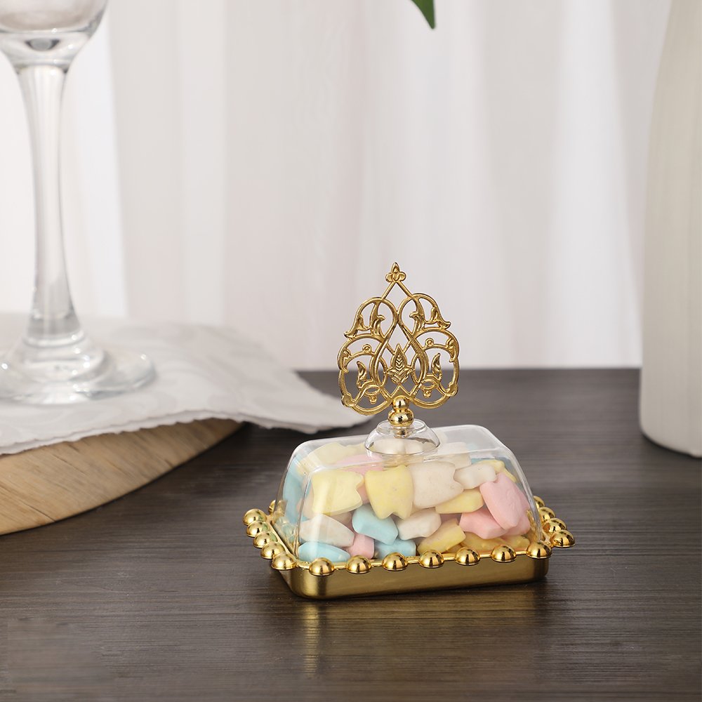 Party Supplies Christmas Gift Mini Dessert Cake Box Gold Wedding Birthday Candy Box