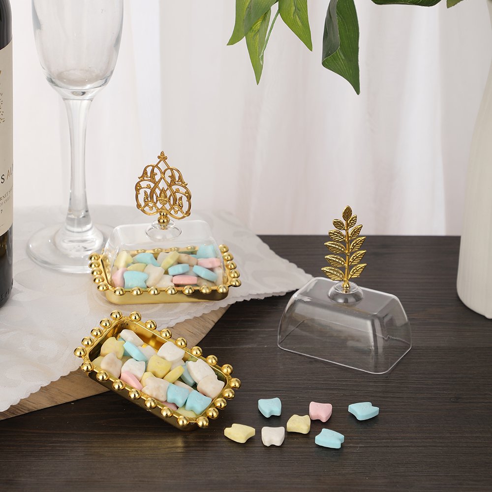 Party Supplies Christmas Gift Mini Dessert Cake Box Gold Wedding Birthday Candy Box