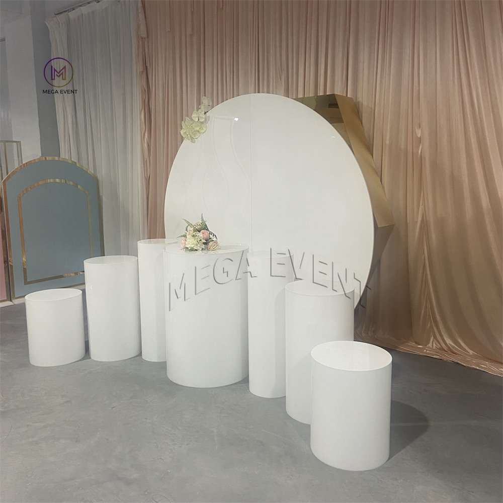 Factory wholesale wedding supplies acrylic cake stand party decoration flower display stand square cake stand for baby shower