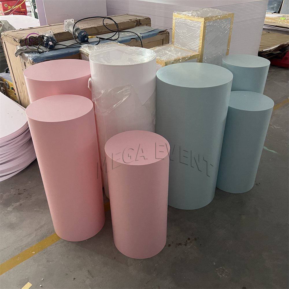 Factory wholesale wedding supplies acrylic cake stand party decoration flower display stand square cake stand for baby shower