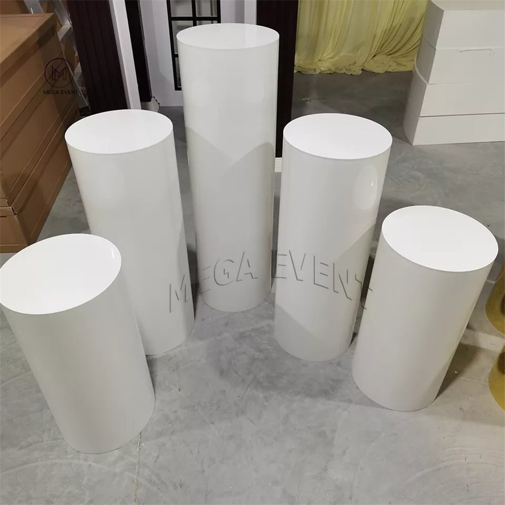 Factory wholesale wedding supplies acrylic cake stand party decoration flower display stand square cake stand for baby shower