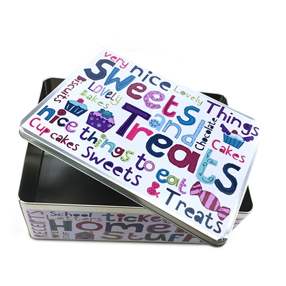 nice things to eat cup cakes sweets treats metal box storage box