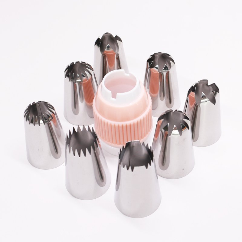 Stainless Steel Russian Cake Decorating supplies Piping Tips Icing Nozzles Baking Tool Cake Decorating Tips Tools