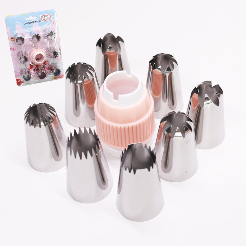 Stainless Steel Russian Cake Decorating supplies Piping Tips Icing Nozzles Baking Tool Cake Decorating Tips Tools