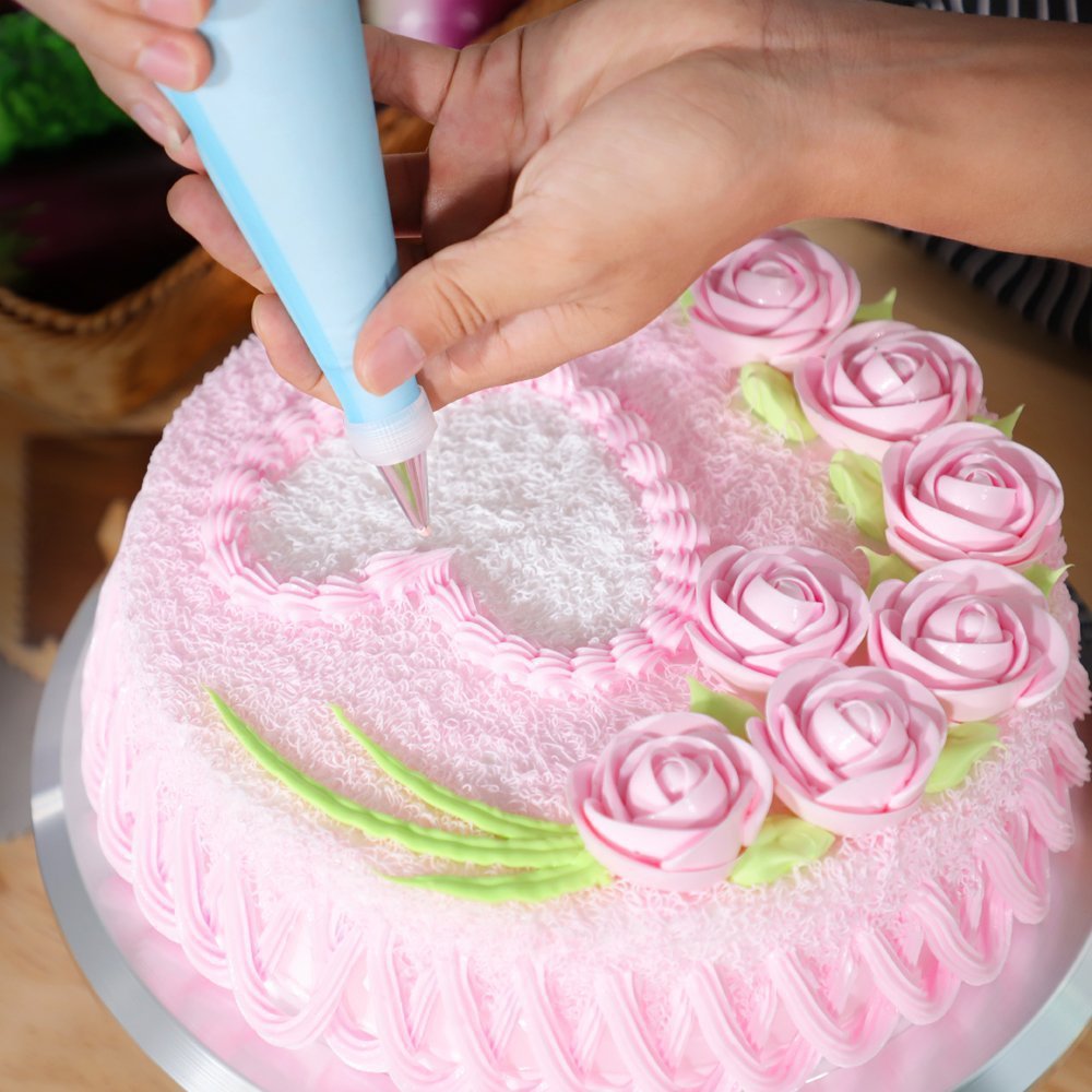 42pcs Cake Decorating Supplies Set with 24pcs cake nozzles 8pcs fondant tools