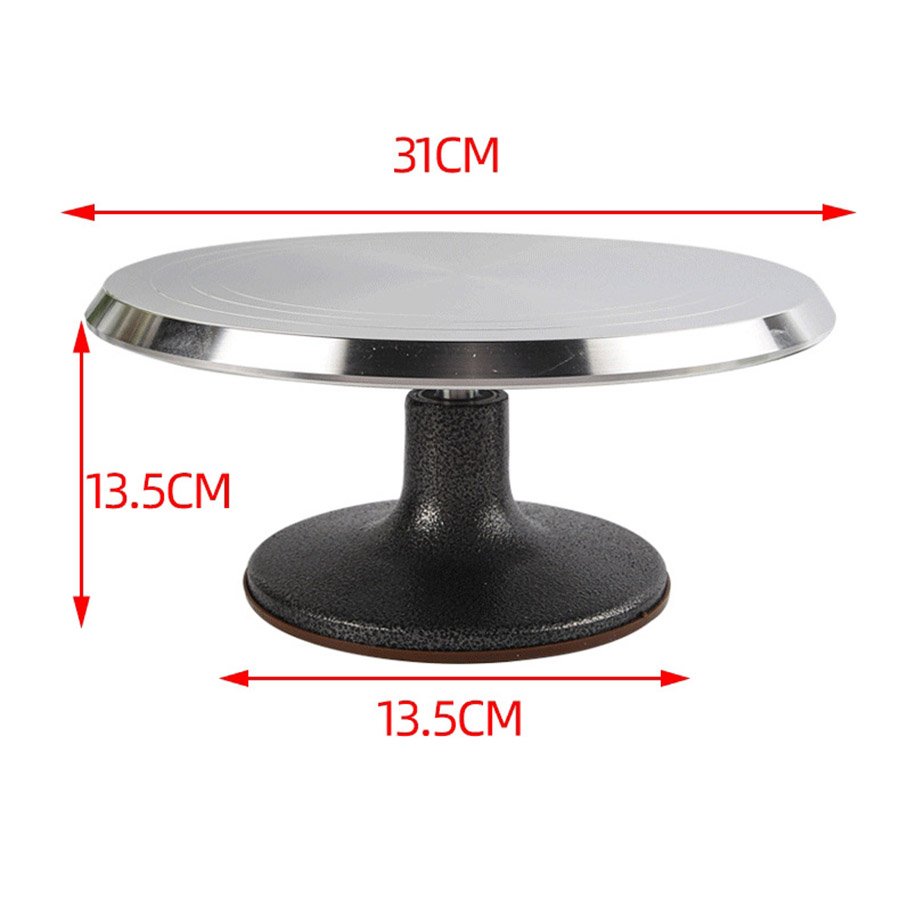 Cast iron base Decoration Plastic Base Tool Aluminum Cake Baking Supplies for Wholesale Decorating Baking Supplies