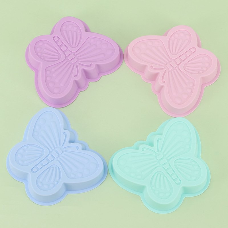 Silicone Butterfly Cake Mold Pan Baking Molds Cupcake For Decorations Design Decorating Butterflyshaped Kids Birthday Dessert