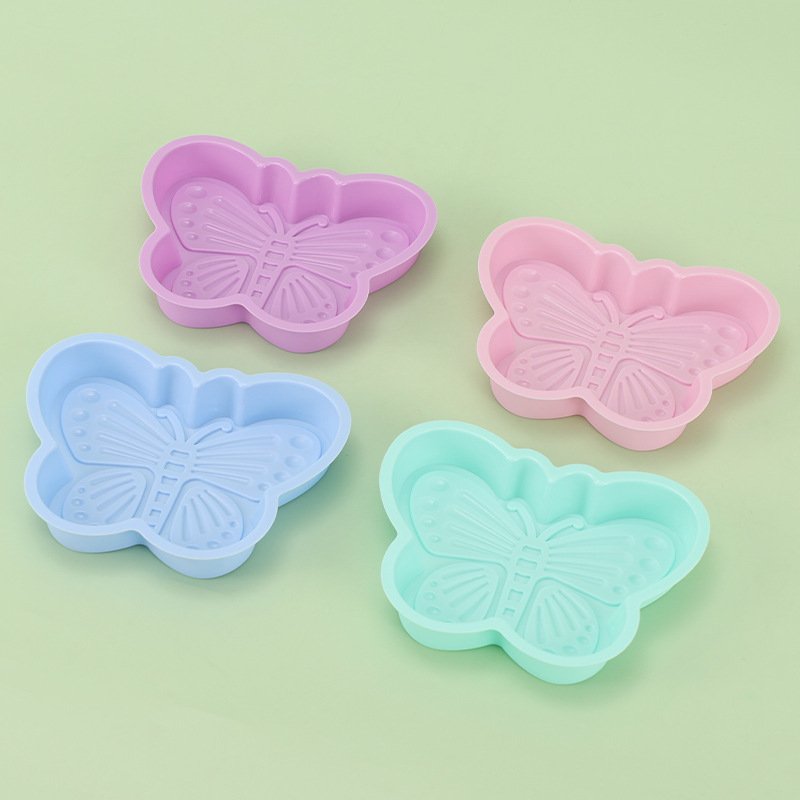 Silicone Butterfly Cake Mold Pan Baking Molds Cupcake For Decorations Design Decorating Butterflyshaped Kids Birthday Dessert
