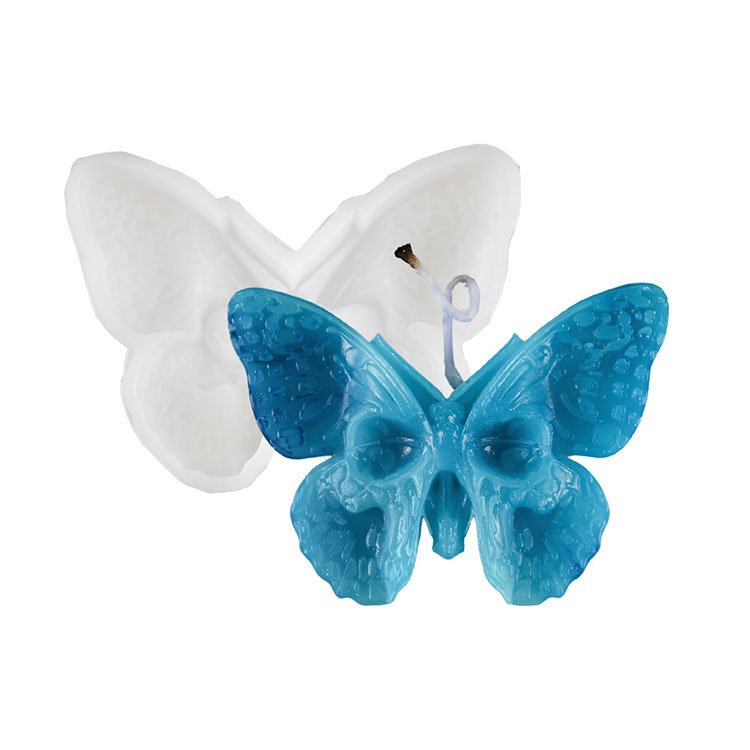 YS Multiple Butterflies Candle Plaster Silicone Mold Creative Butterfly Shape Soap Epoxy Resin Molds Aromatherapy Making Tools
