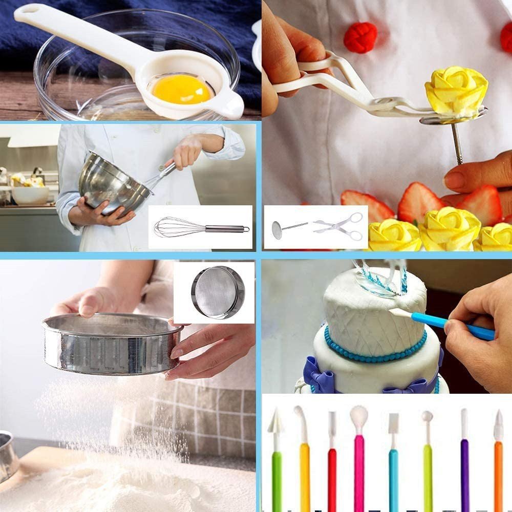 Hot Sale 367 Pcs Cake Decoration Tool Set Baking Pastry Supplies Tools