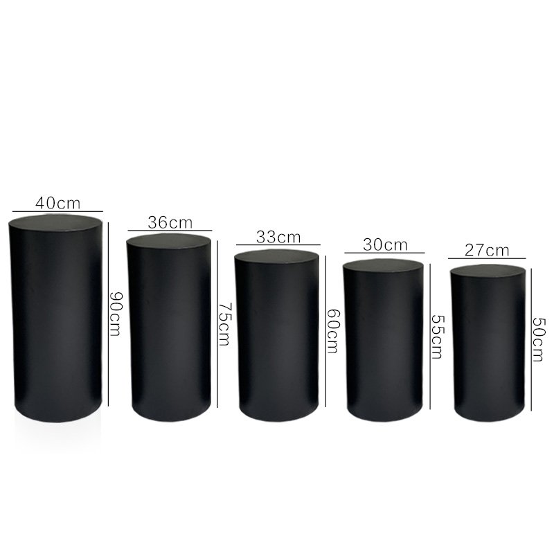 Wedding Event Decoration Supplies Window Plinth Props Round Cylinder Pedestal Stand Cake Cylindrical Dessert Table
