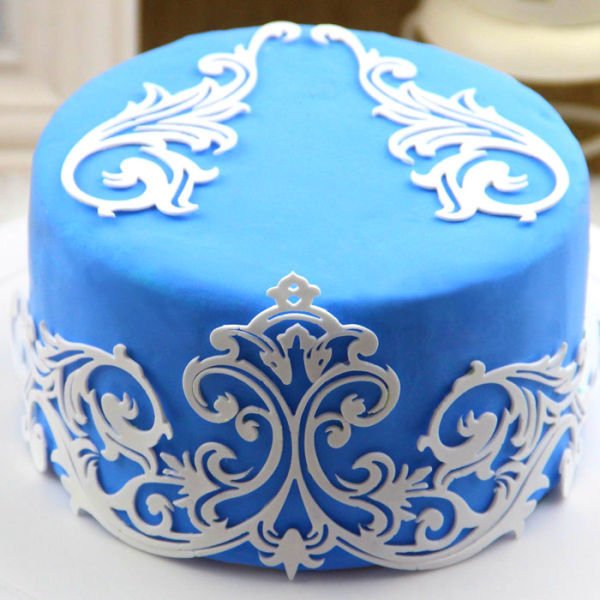 Early Riser Mold Silicone Lace Embossed Mat Fondant Cake Baking Supplies Wedding Cake Decoration Moulds