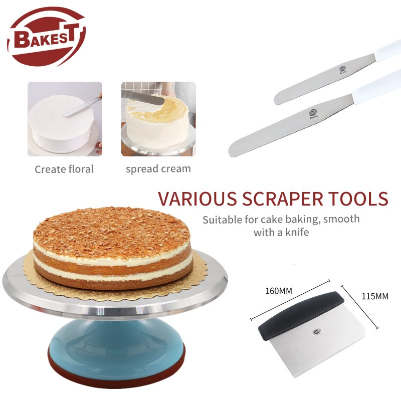 New Bakeware Cake Tools Box And Accessories Complete Baking Set Bakery For Decoration Decorating Design Tool Supplies Kit