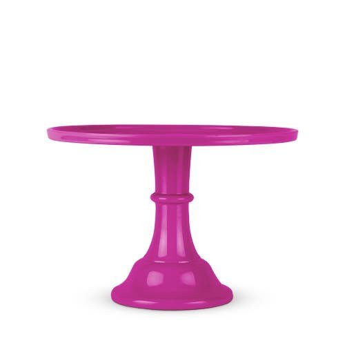Pink Cake Stand Round Metal Dessert Table Stands Display Plate for Party Wedding Birthday Baby Shower Celebration Home Decor