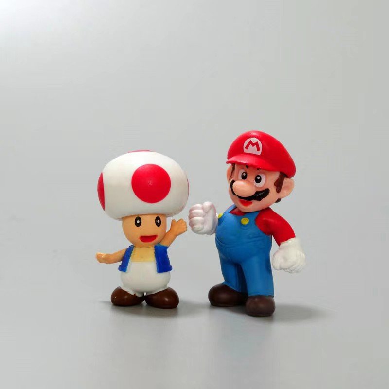6Pcs Cartoon Movie Figures Mary Princess Toys, Cake Topper Decoration Party Supplies Gifts for Kids Fans