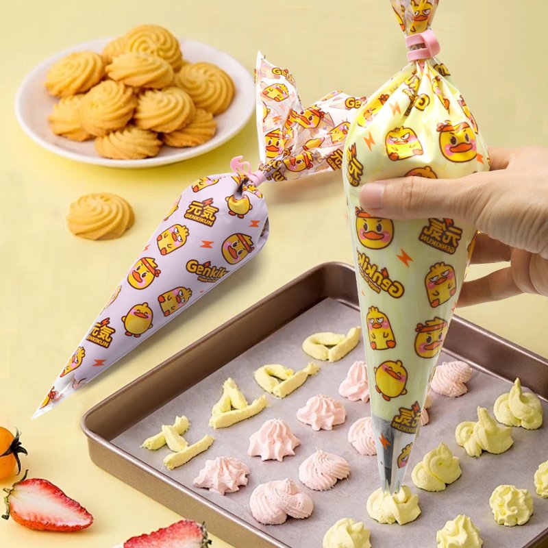 12pcs/pack Disposable Cake Accessories PE Baking Supplies 12 Inch Pastry Bags Piping Bag