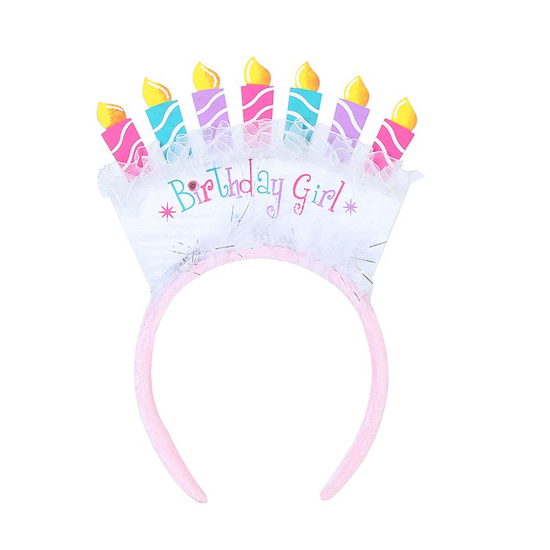 Birthday Party hoop Children Headwear Photo Props Flower Birthday hoop for christmas