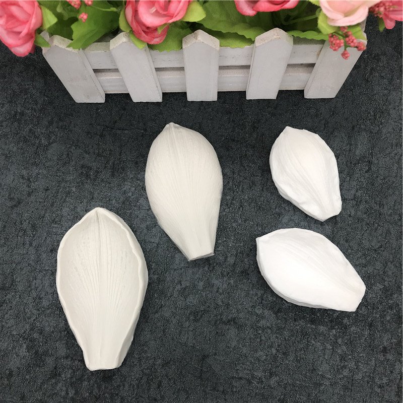 Wholesale DIY Home Baking Tool Narcissus Magnolia Magnolia Lotus Petal Pattern Silicone Mold Cake Tools Cake Decorating Supplies