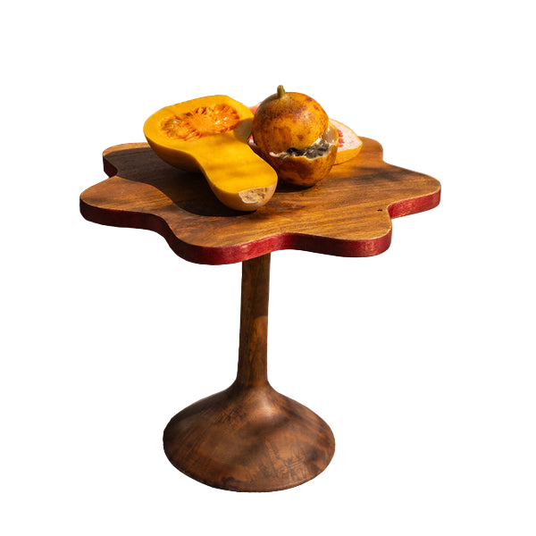 Ripple Edges Wooden Cake Stand A Multi Purpose Tool Adds Rustic Decor To Any Table Setting Perfect For Cakes & Savory Appetizers