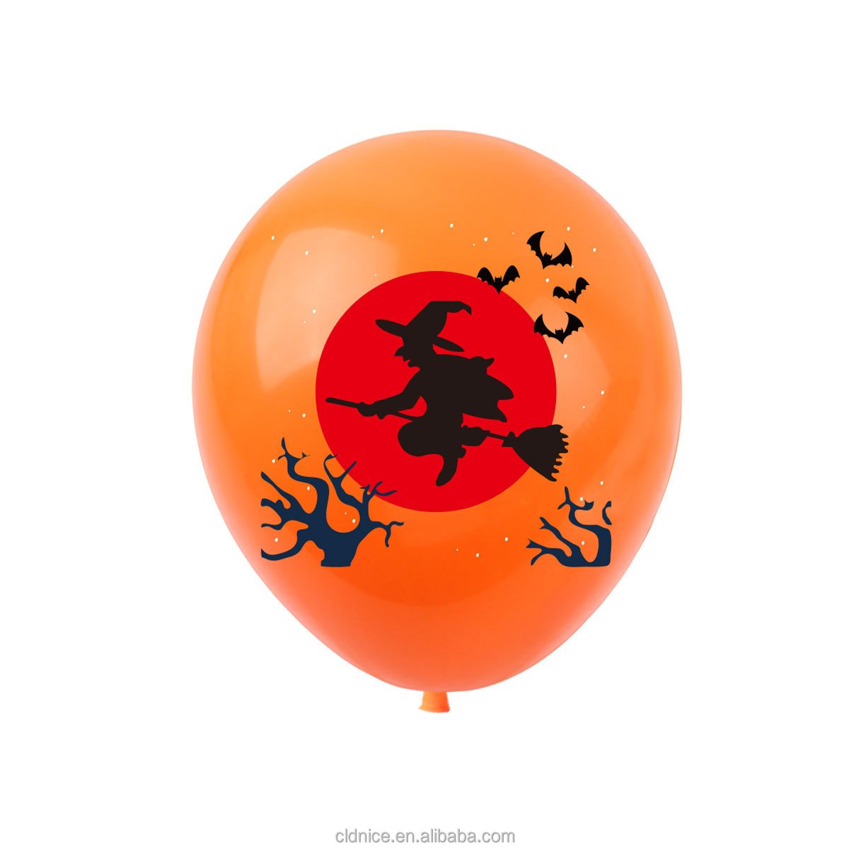 Nice Happy Halloween Banner Decoration Balloon Black Spider Horrible Printed Balloon Kids Gift Toy Happy Halloween Party