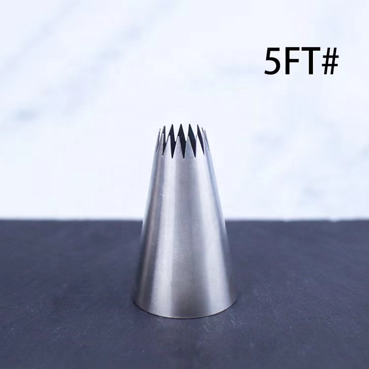 Cake Decorating Nozzles 304 Stainless Steel Large Nozzle Icing Piping Tips Cake Decorating Tools