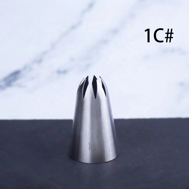 Cake Decorating Nozzles 304 Stainless Steel Large Nozzle Icing Piping Tips Cake Decorating Tools