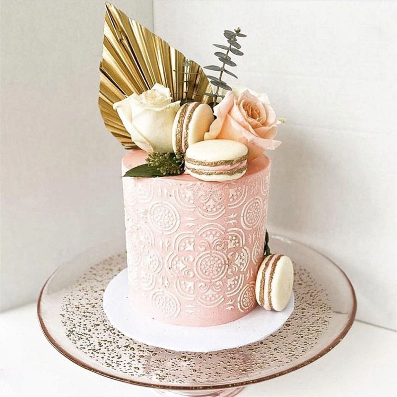 Ychon factory wholesale baking cake decorations birthday cake topper shiny paper folding fan net plugin cake accessories