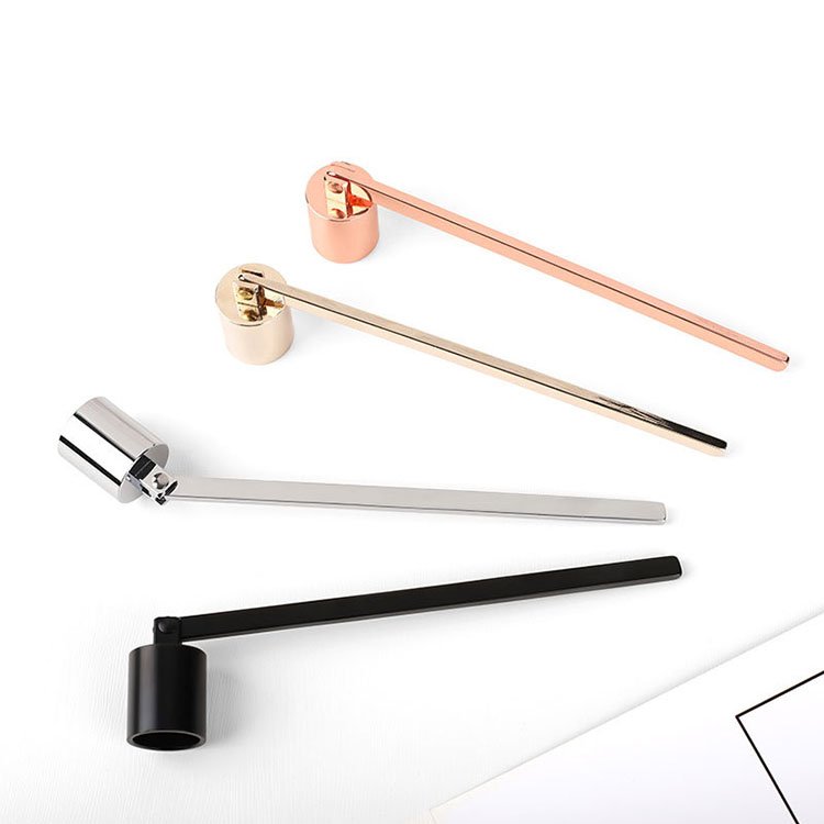 YS Stainless Steel Candle Extinguishing Cover Long Handle Candle Fire Extinguisher Home Aromatherapy Candle Extinguishing Tool