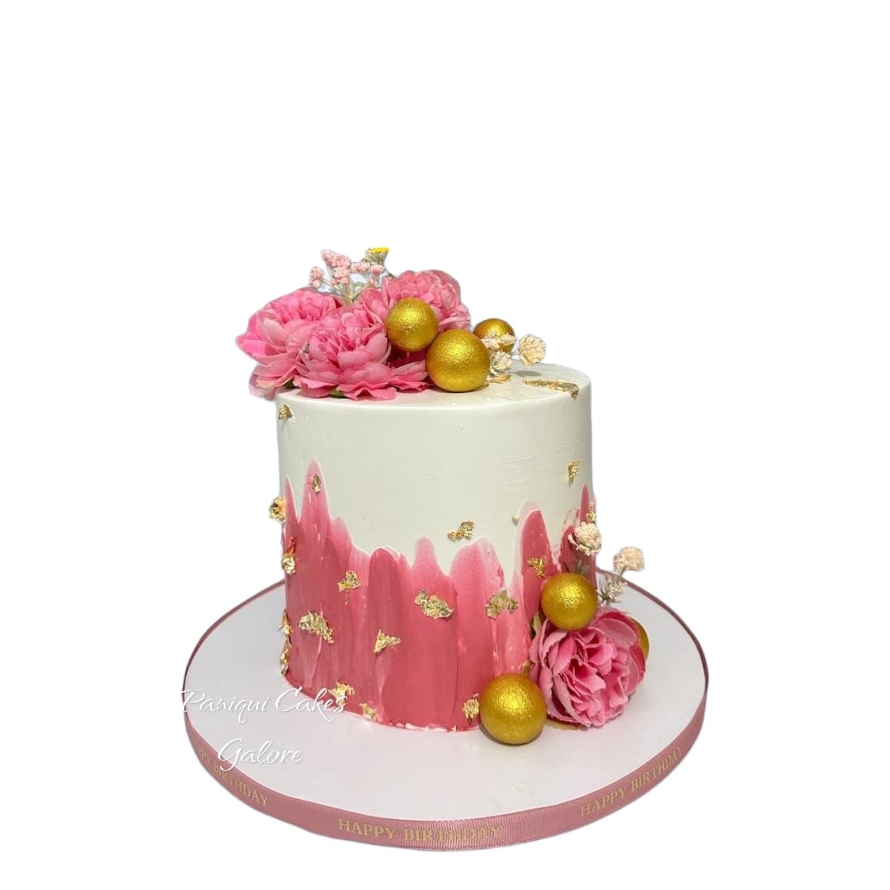 faux ball cake decoration party supplies 20pcs mixed ball Birthday cake topper matte surface gold color cake faux ball