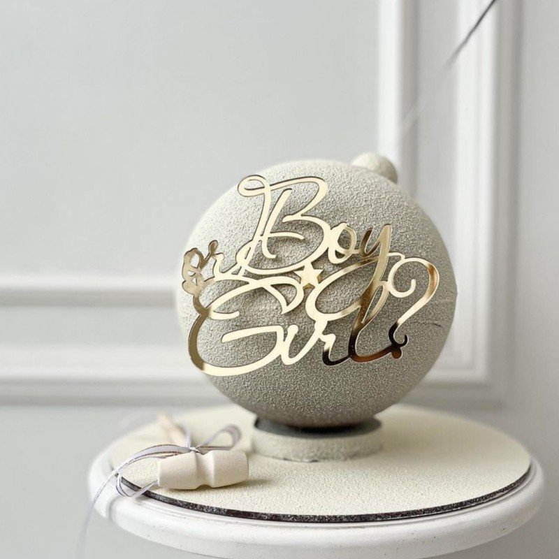New hot selling Happy Birthday ins style girl or boy side Cake Topper Cake Decorating supplier