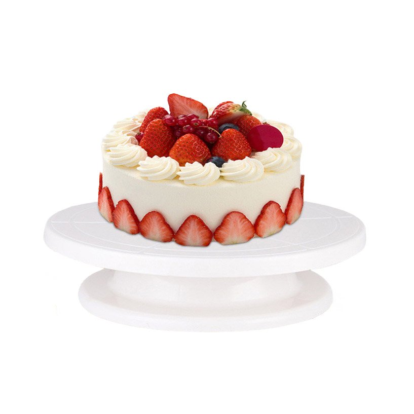 Wholesale high quality cake tools baking decorating supplies plastic cake turntable
