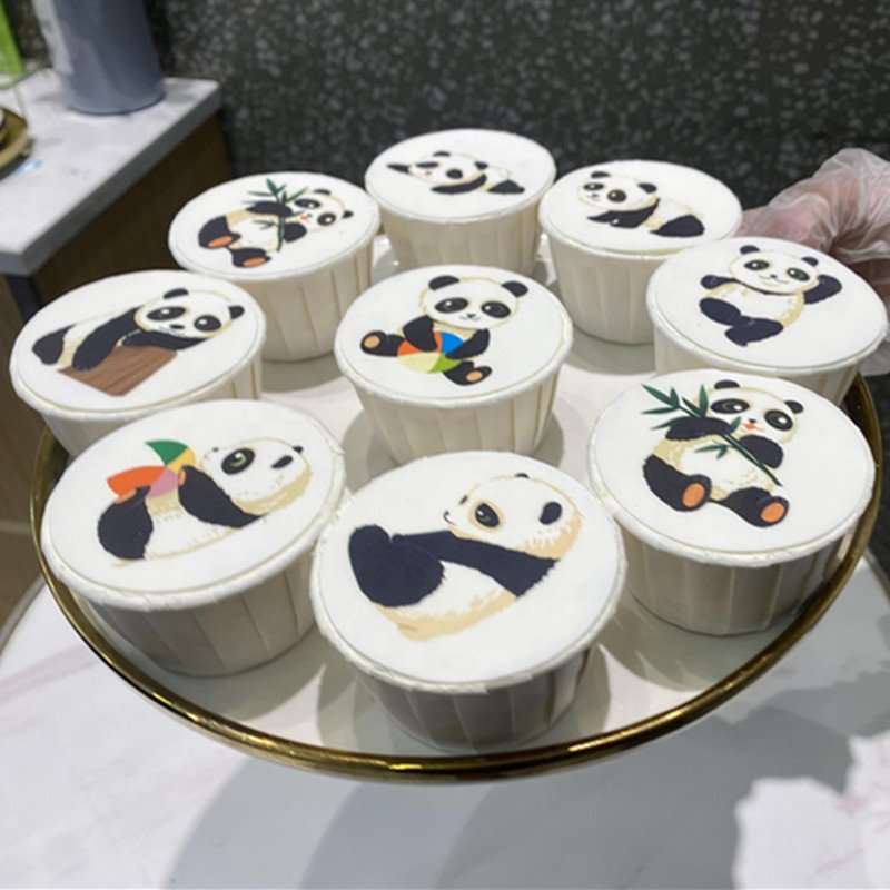 Halloween decoration customized sugar paper edible paper for lollipop baking ornaments to decorate cakes with edible ink printed