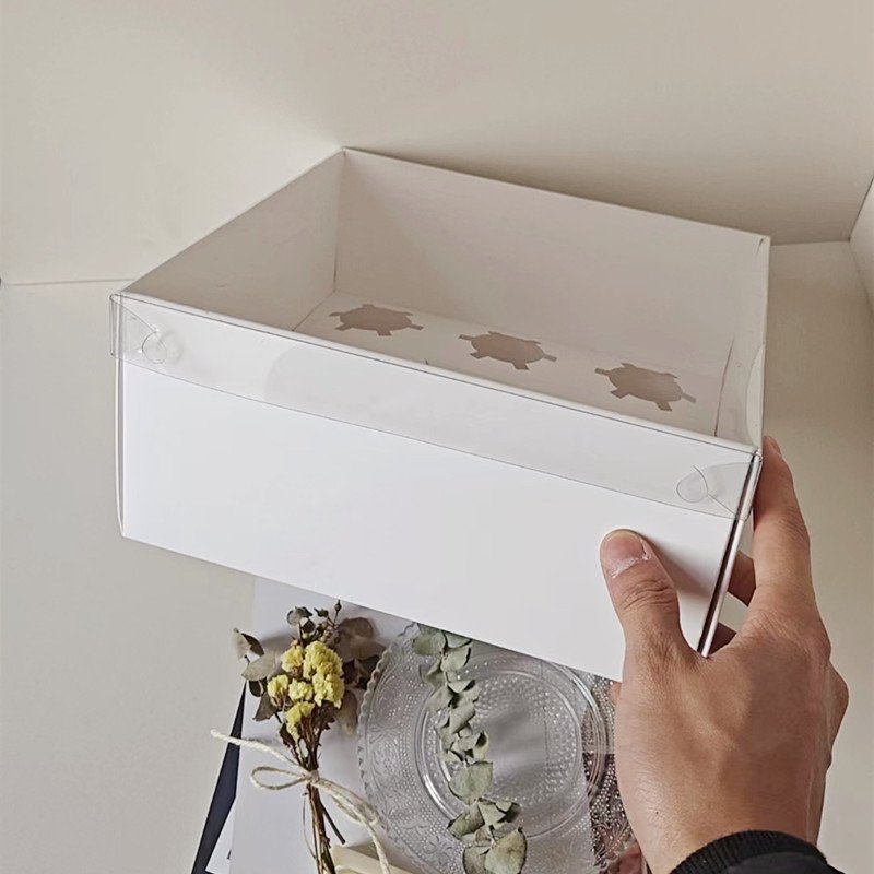 Valentine's Day Birthday Cake Box Packaging 5 Capsules/8 Pieces Dessert Muffin Cupcake Packaging Box