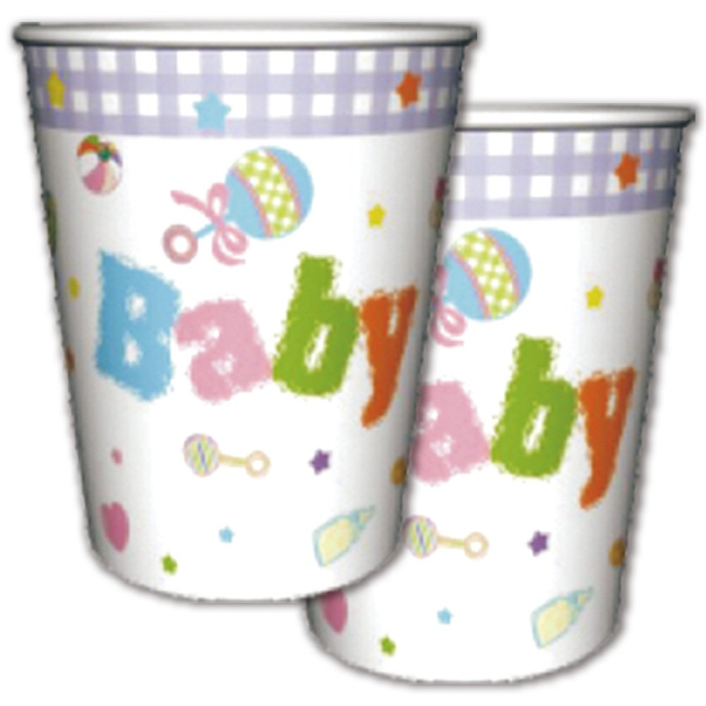 Top Grade Disposable happy birthday Tableware Set Cups Napkins Straws Party Supplies Set Cake Plate Paper