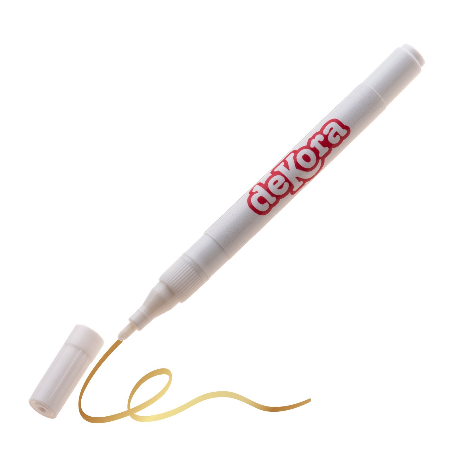 Dekora Brand Food Coloring Pens Display 12 Blisters Edible Ink Marker Gold Colour For Cake Decorations