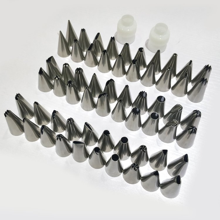 304 Stainless Steel Russian Piping Tips Set for Cake Decorating Set Cake Russian Piping Tips Set Cake Tools