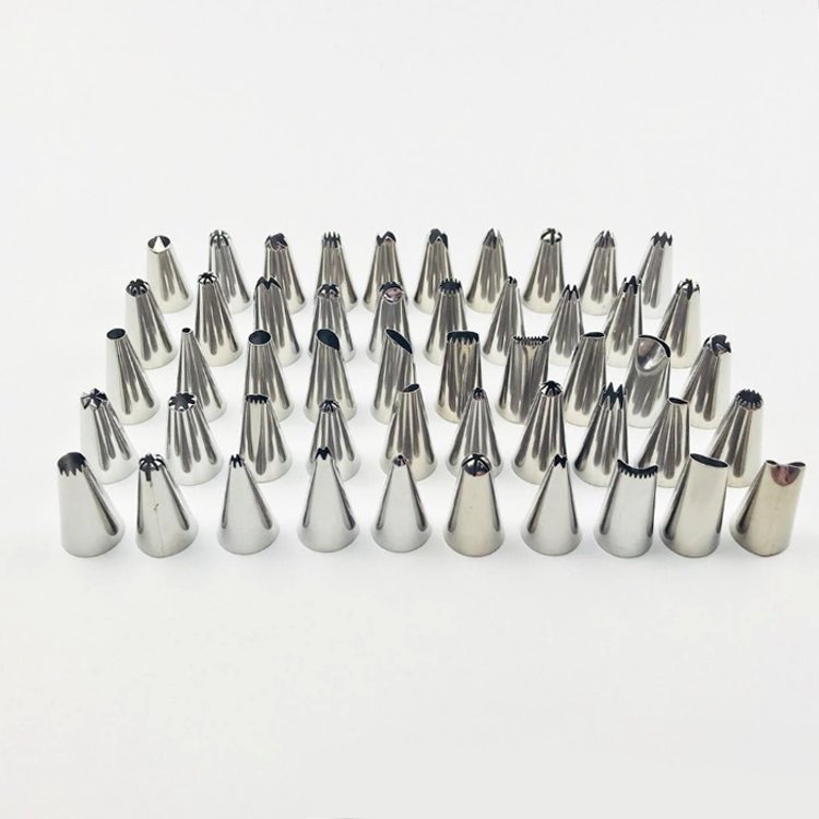 304 Stainless Steel Russian Piping Tips Set for Cake Decorating Set Cake Russian Piping Tips Set Cake Tools