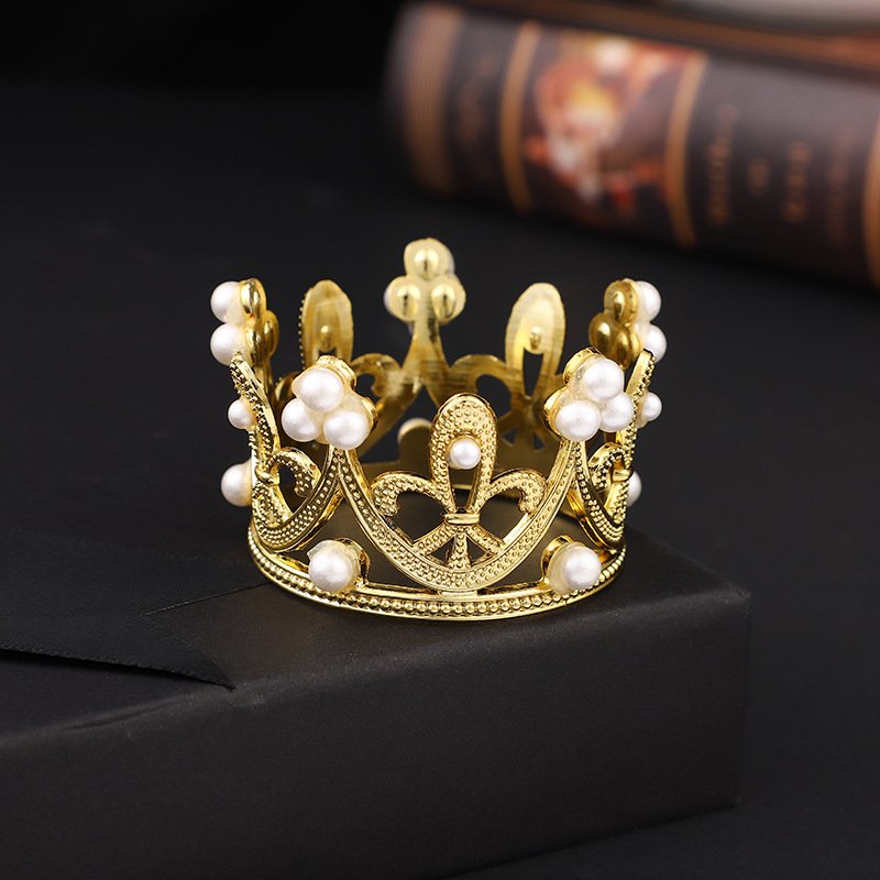 cake decorating supplies plastic crown Wedding Cake Crown Birthday Cake Topper Decoration