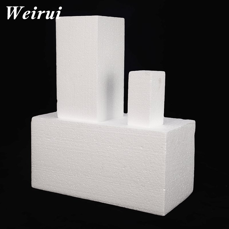 Foam Cake Embryo Model Prosthesis Embryo Frosting Cream Pasting Practice Mold Popular Cuboid Baking Abrasives