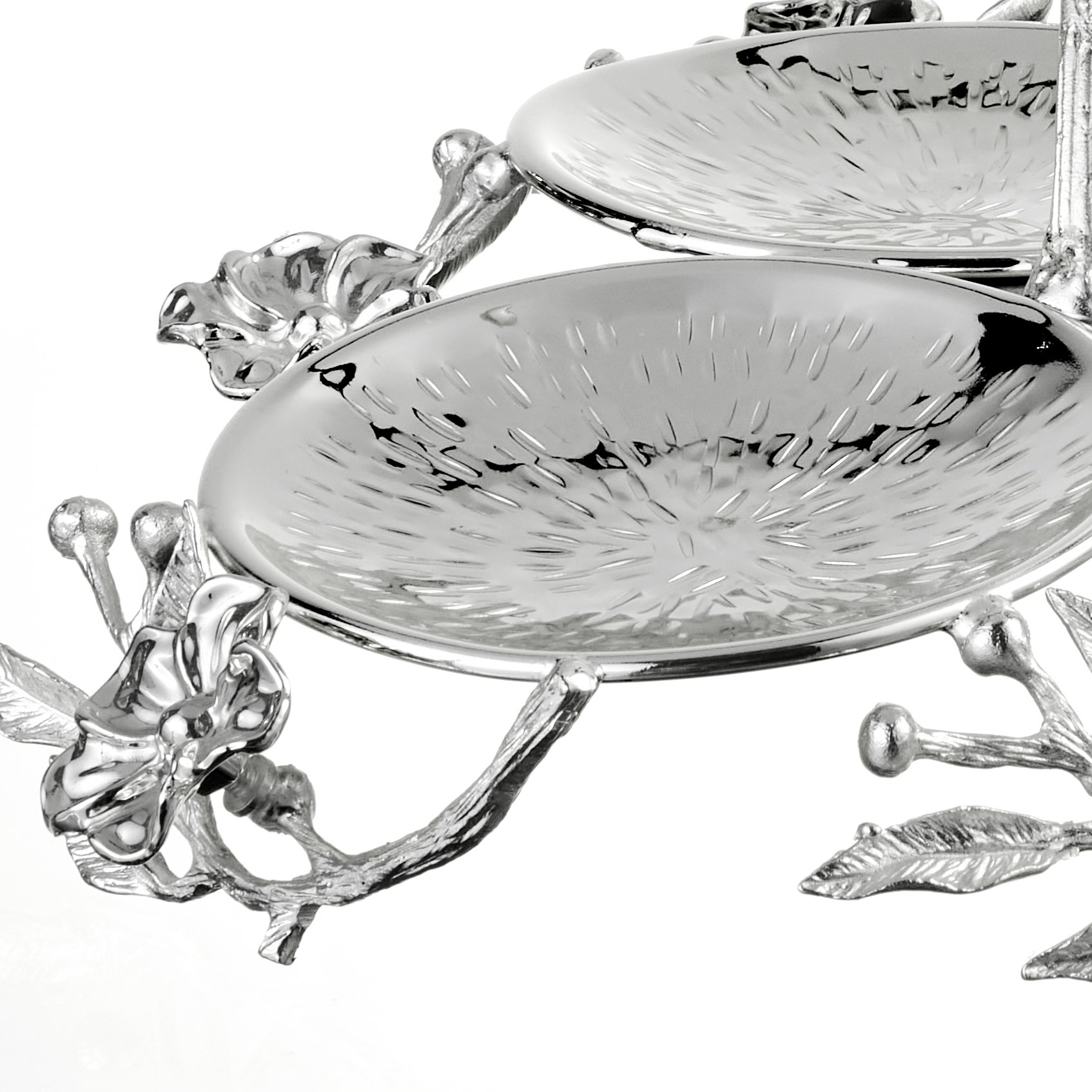 High Luxury %100 Silver Serving Tray High Quality Worldwide Shipping Hot Sale Best Product Best Price Gold Plated Cake Stand