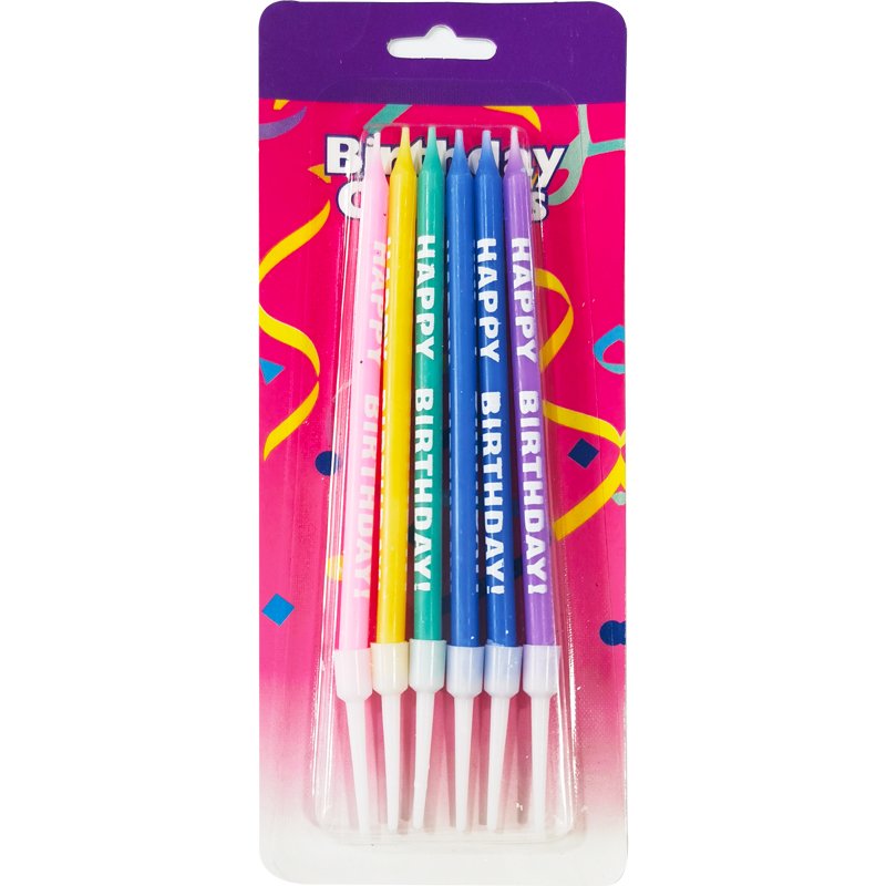 Colorful thread candle birthday cake decoration children's environmentally friendly creative candle party scene decoration