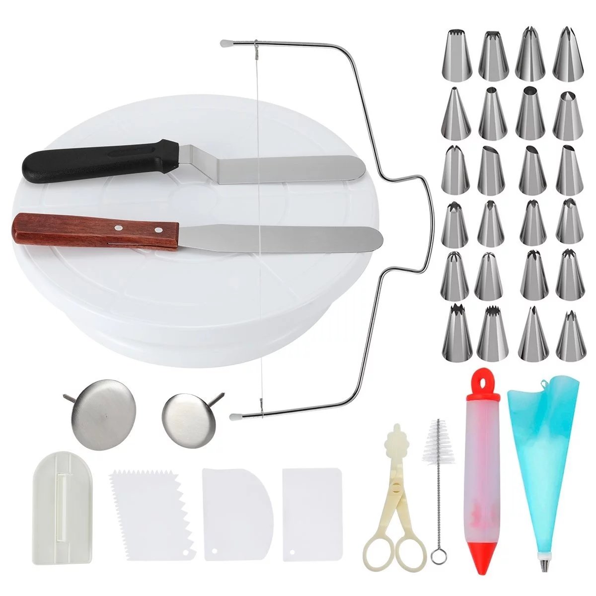 Hot Sale Cake Decorating Supplies Pastry Tools Kit Accessories Baking Supplies Set