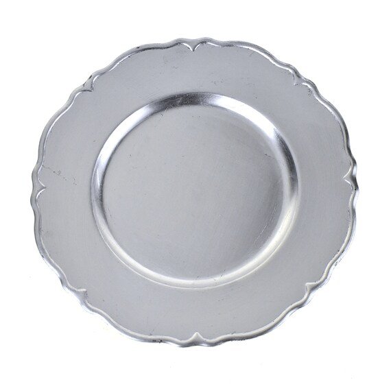 Most Precious Golden Charger Plate Dinner Serving Dishes Provide Stainless Tidy Dinner & Keep Your Meal Warm Charger Under Plate