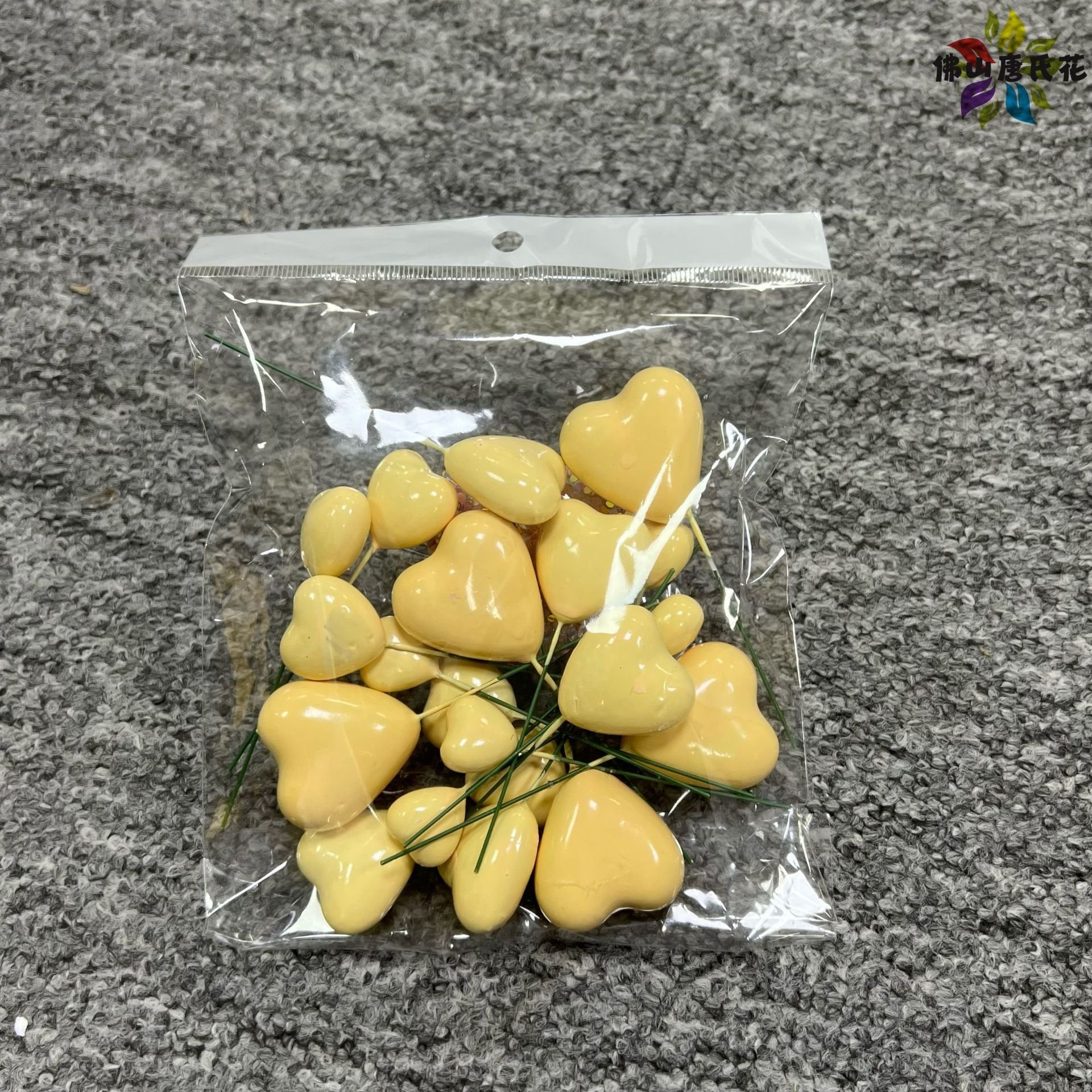 heart shape faux ball cake decoration party supplies 20pcs mixed in one bag different size competitive price