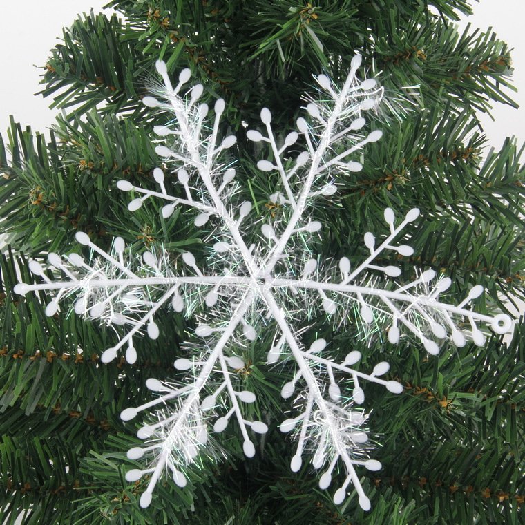Christmas Snowflakes Confetti Xmas Tree Ornaments Christmas Decorations for Home Winter Party Cake Decor Supplies